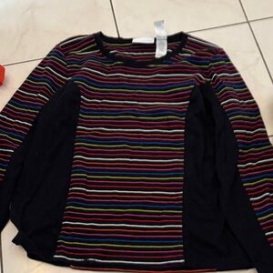 Striped Long Sleeve Top